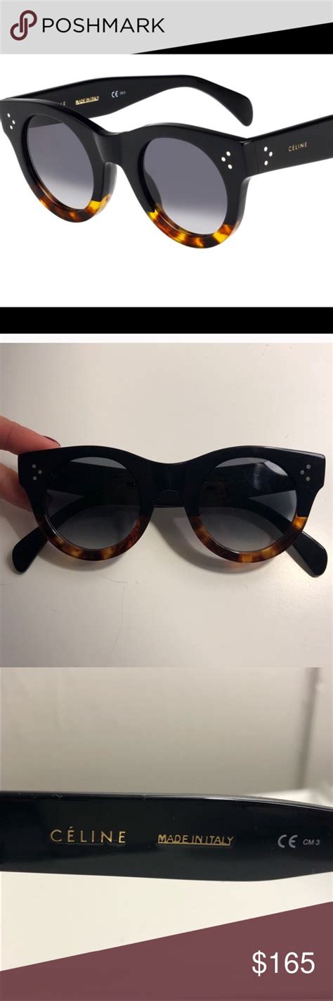 celine sunglasses real real|Celine shoes logo.